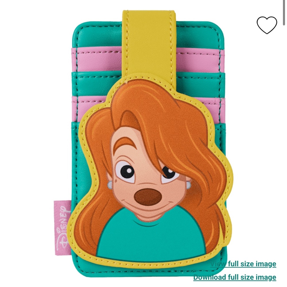 Loungefly A Goofy Movie 30th Anniversary Roxanne Card Holder